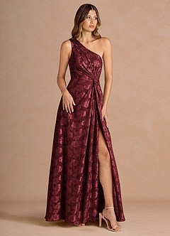 Ilythia Wine Maxi Dress