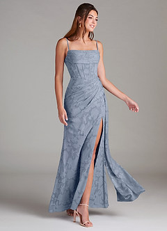 Denisa Powder Blue Maxi Dress image4