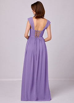 Barbie ♥ Azazie Bridesmaid Dresses Tahiti A-Line Corset Chiffon Dress image6