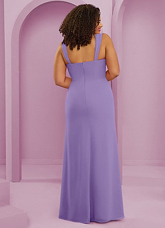 Barbie ♥ Azazie Jurken voor bruidsmeisjes Jurk van Chiffon met Zeemeermin Geplooid Tahiti image7
