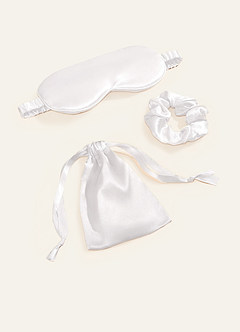 front Scrunchie Sleep Mask Set