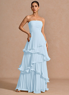 Maxi jurk Hartley Hemelsblauw image3