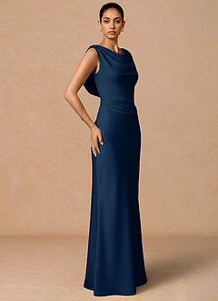 Kleid Evarine Marine image4