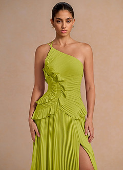 Melody Lemon Green Maxi Dress image5