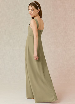 Azazie Denice Junior Cedar Rose A-Line Chiffon Dress image2