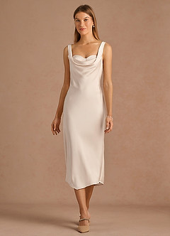 Clara Cream Midi Dress image3