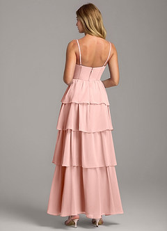 Azazie Alanna Bridesmaid Dresses Rosette A-Line Sweetheart Neckline Chiffon Dress image7