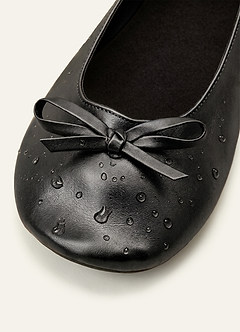 front Rescue Flats Roll Up Ballet Flats for Weddings