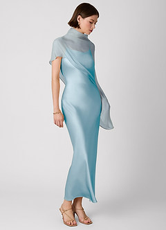 Crystle Maxi Klänning Himmelsblå image2