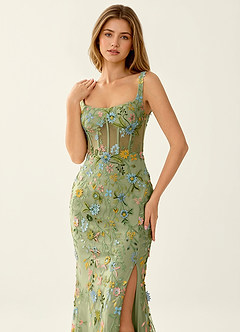 Posey Sauge Robe de bal sirène en dentelle image5