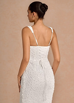 Calanthe White Maxi Dress image6