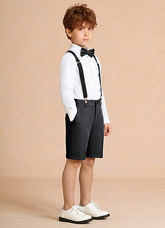 front Oliver Carbón Conjunto de 4 piezas de pantalones cortos para niño