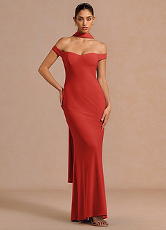Moya Orange Maxi Dress image3