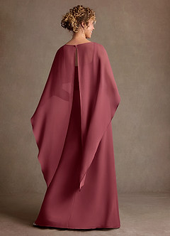 Azazie Marilla Brudens mor kjoler A-Line Plisseret Chiffon Gulv-længde Kjole image3