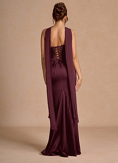 Sorrel Wine Corset Two-Piece Sets image2