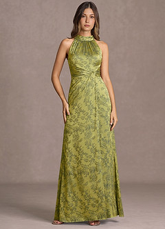 Vestido Verde Militar Armada Largo Hannah image4