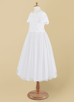 Sequin Top Petal Flower Girl Dress 1of 2 by AS160C Kids Dream - Girl Formal Dresses main image 0
