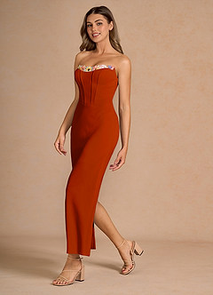 Liliah Paprika Maxi Dress image3