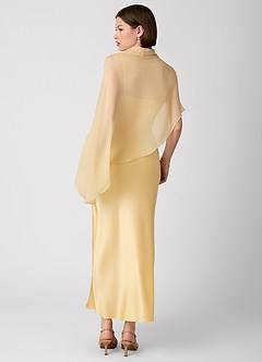 Crystle Blonde 100% Washable Silk Maxi Dress image4