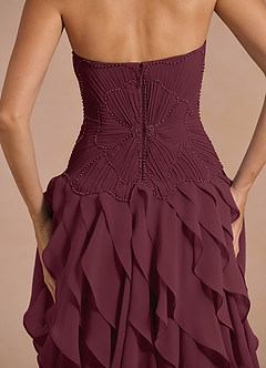 Ryselle Wine Maxi Dress image7
