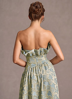 Maxi jurk Saoirse Blauw image6