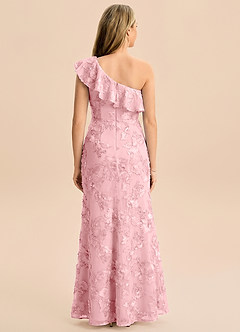 front Azazie Dahlia Junior Formal Dress