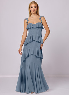 Barbie ♥ Azazie Bridesmaid Dresses Twilight A-Line Sweetheart Neckline Chiffon Dress image3