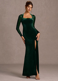 Megan Hunter Green Maxi Dress image4