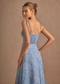 Vestido Azul Pálido Midi Evelyne image2