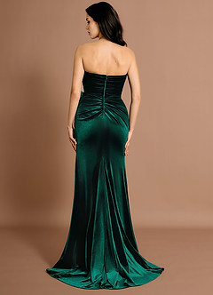 Robe Longue émeraude Ismeria image2