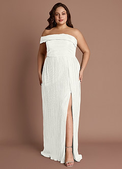 Maxi jurk Isolde Wit image10