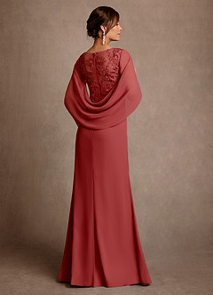 Azazie Santa Clara vestidos de madre de la novia Vestido de Óxido de Encaje de Corte en A image2