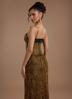 Robe Longue Mocha Paisley Reya image6