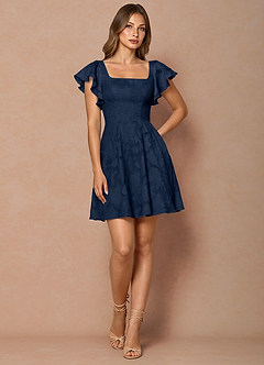 Anna Navy Mini Dress image6