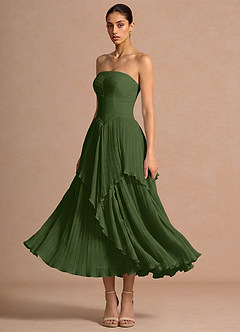 Kerensa Olive Midi Dress image5