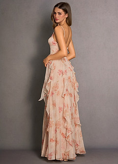 Sienne Peach Maxi Dress image4