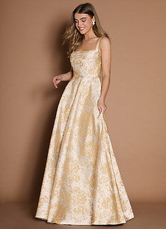 Kleid Lilla Vintage Champagner image5