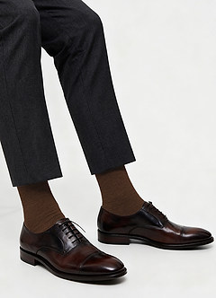 front Varma och mjuka herrstrumpor i ullblandning