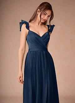 Siofra 네이비 맥시 드레스 image4