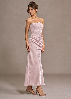 Amabel Rosa Suave Vestido largo image6