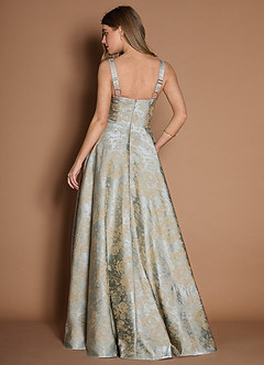 Robe Maxi Bleu Vintage Lilla image3