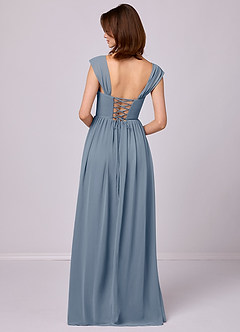Barbie ♥ Azazie Bridesmaid Dresses Twilight A-Line Corset Chiffon Dress image6