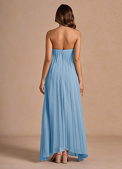 Abito Lungo Blu Foschia Nahla image2