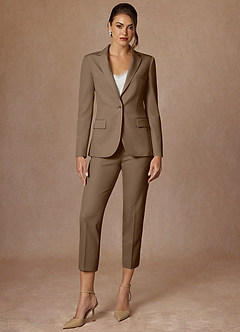 front Kennedy Trufa Blazer de alto rendimiento con tejido refinado