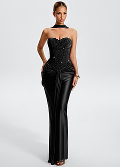 Quinley Black Maxi Dress image3