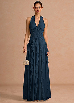 Sylvie Navy Maxi Dress image3