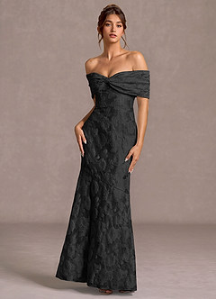 Valoria  Black Maxi Dress image4