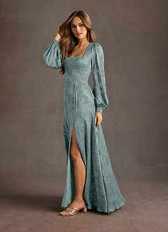 Cerise Powder Blue Maxi Dress image3