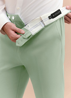 front James Salvia Polvorienta Pantalones de vestir