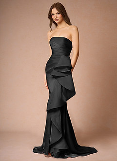 Vestido Negro Largo Cressidia image5